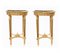 French Empire Gilt Side Tables, Set of 2, Image 1