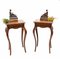 French Empire Floral Inlay Side Tables, Set of 2 4