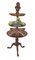 Mahogany Wine Table Tiered Chippendale Stand 3