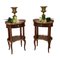 Regency Brass Side Tables, Set of 2 2