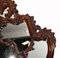 Italian Carved Console Table Mirror, 1920s, Set of 2 3
