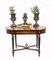 Antiker viktorianischer Tisch mit Intarsien, 1880er 3