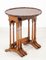 Regency Walnut Nesting Tables, Set of 3, Image 7