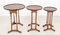 Regency Walnut Nesting Tables, Set of 3 2