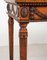 Hepplewhite Carved Oak Inlaid Console Table 4