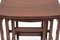 Antique Mahogany Nesting Tables, Set of 3 4