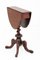 Antique Dining Table in Mahogany with Drop Leaf, 1860s, Image 4