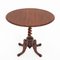 Antique Dining Table in Mahogany with Drop Leaf, 1860s 1