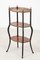 Antique French Amboyna Etagere Side Table, 1900s, Image 2