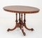 Antiker viktorianischer Tisch aus Nussholz, 1860er 4