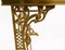 Consolle Impero in bronzo dorato, Francia, set di 2, Immagine 9