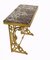 French Empire Gilt Ormolu Console Tables, Set of 2 6