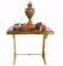 French Empire Gilt Ormolu Console Tables, Set of 2 4