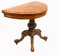 Victorian Walnut Game Table, 1860s, Image 4