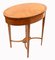 Edwardian Satinwood Oval End Side Table, 1910s, Image 1