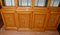 Breakfront Bookcase in Satinwood - Regency Sheraton Painted Bookcases 4