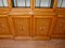 Breakfront Bookcase in Satinwood - Regency Sheraton Painted Bookcases 5