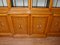 Breakfront Bookcase in Satinwood - Regency Sheraton Painted Bookcases, Image 5