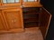 Breakfront Bookcase in Satinwood - Regency Sheraton Painted Bookcases 13