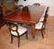 Victorian Mahogany Dining Table Set 8