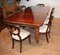 Victorian Mahogany Dining Table Set, Image 8