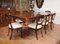 Victorian Mahogany Dining Table Set 26