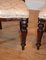 Victorian Mahogany Dining Table Set 16