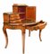 Antiker französischer Schreibtisch aus Nussholz, 1840er 10