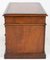 Antique Victorian Mahogany Pedestal Desk, 1850s 7