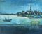 Georges Hanquet, Le Port, 1959, óleo sobre lienzo, Imagen 12