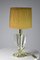 French Sculptural Crystal Lamp, 1960s 4