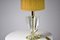 French Sculptural Crystal Lamp, 1960s 3