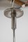 Lámpara de araña funcionalista niquelada, años 30, Imagen 4