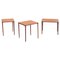 Danish Teak Side Tables by E. W. Bach for Toften, 1960s, Set of 3, Image 1