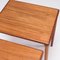 Danish Teak Side Tables by E. W. Bach for Toften, 1960s, Set of 3 10