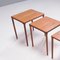 Tables d'Appoint en Teck par EW Bach pour Toften, Danemark, 1960s, Set de 3 4