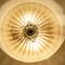 Blumenförmige Deckenlampe aus Muranoglas von Barovier & Toso, Italien 7
