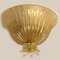 Flower Shaped Murano Glass Flush Mount from Barovier & Toso, Italy 6