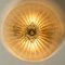 Flower Shaped Murano Glass Flush Mount from Barovier & Toso, Italy 12