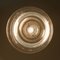 Cone Shape Brass & Clear Glass Pendant Light from Limburg 13
