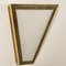 White Glass & Brass Pyramid Wall Light from Limburg, 1970s, Image 12