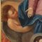 Madonna con bambino, angeli e santi, XVIII secolo, olio su tela, in cornice, Immagine 8