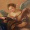 Madonna mit Kind, Engeln und Heiligen, 18. Jh., Öl auf Leinwand, Gerahmt 7