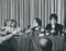 The Beatles, Press Conference, 1970s, Black and White Photograph 1
