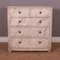 English Faux Marble Chest of Drawers 1