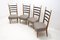 Dining Chairs by Josef Pehr, Czechoslovakia, 1940s, Set of 4 6