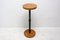 Art Deco Cherry Wood Round Side Table, Bohemia, 1930s 11