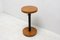 Art Deco Cherry Wood Round Side Table, Bohemia, 1930s 3