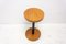 Art Deco Cherry Wood Round Side Table, Bohemia, 1930s, Image 6