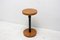 Art Deco Cherry Wood Round Side Table, Bohemia, 1930s 2